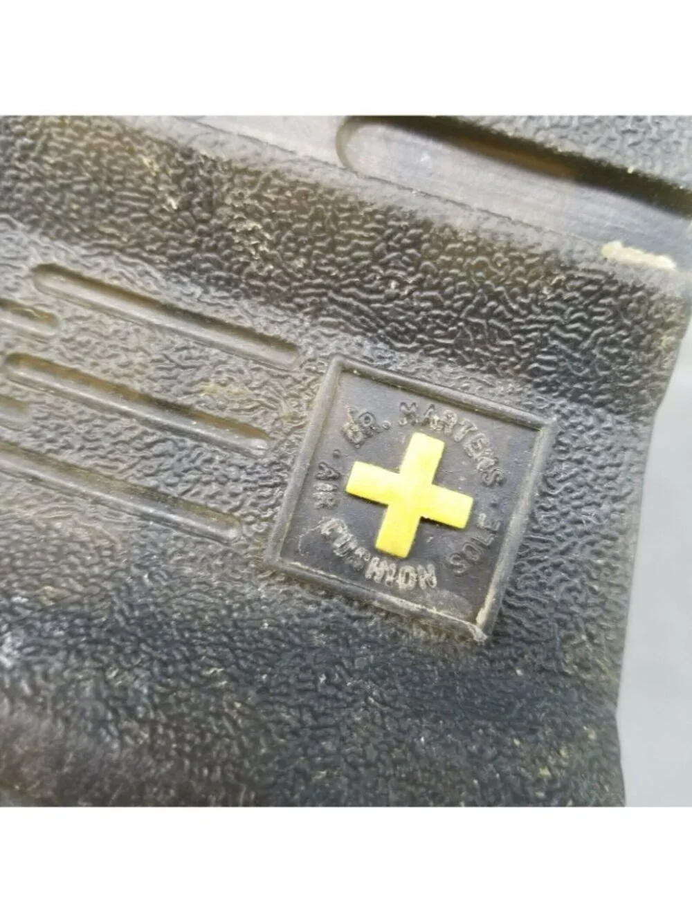 Dr. Martens Shoes Mens Size 8 Black Leather Hazeldon Soft Wair Derby *Read*